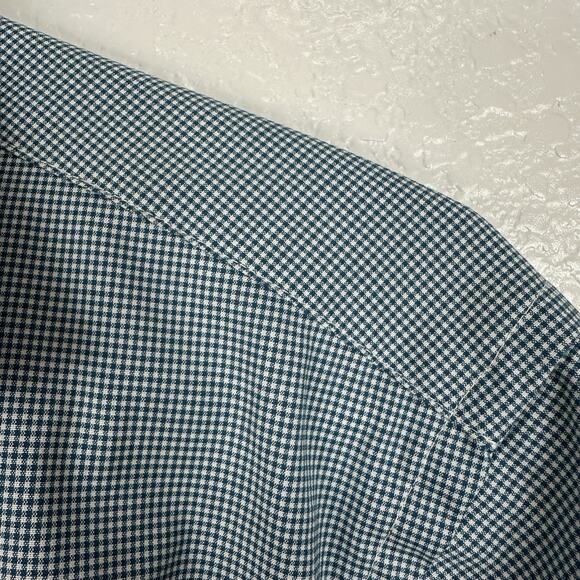 J Crew Ludlow Classic Fit Shirt Mens 34 15 1/2 Green Check Button Up Classic - Picture 4 of 11